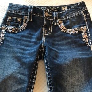 Miss Me jeans for girls. Size 7 USA size: